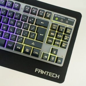How to toggle between light and dark modes on a Fantech Keyboard