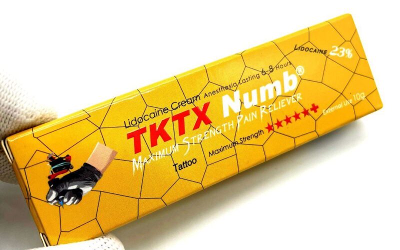 How to use tktx numbing cream