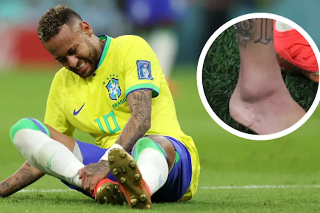 Neymar Soccer Career At Risk After Suffering Ankle Ligament Damage